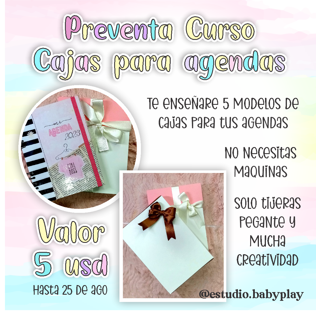 Curso Cajas O Empaques Para Productos Como Agendas Cuaderno Libretas Albumes O Varierdad 2711