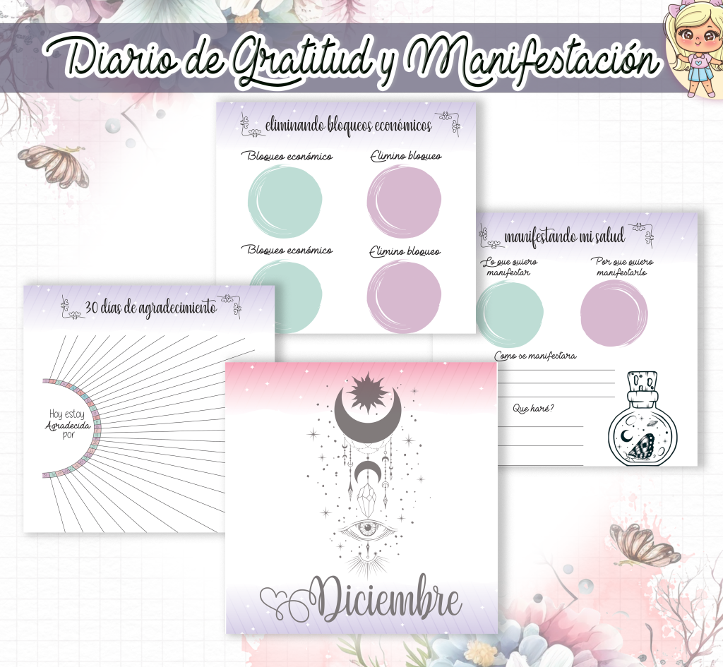 Diario de Gratitud y Manifestación – Tienda BabyPlay